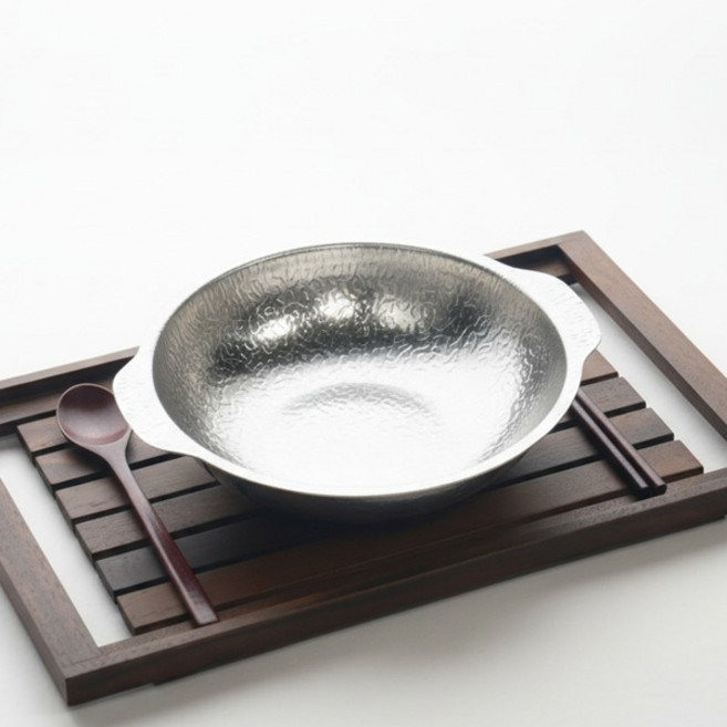 Holin 통3중 인덕션 햄머 스텐 304 양수 샤브 전골 냄비 (핸들형), 1개, 스테인리스, 24cm