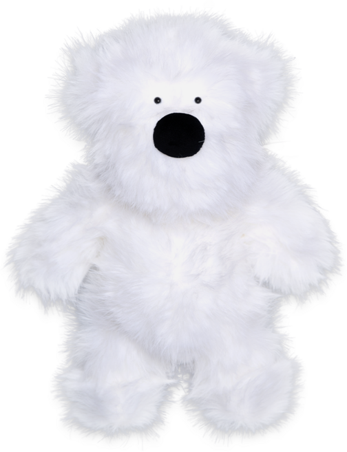 뽀로로 극장판 뽀송포비 캐릭터 애착 봉제 인형 대형 39cm, 흰색, 1개