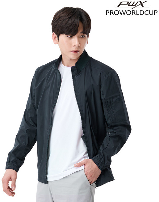 프로월드컵 Q223-2127-28 남성 스트레치 타공 자켓