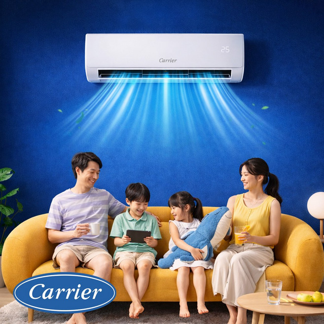 캐리어 인버터 벽걸이 에어컨 6평 7평 8평 9평 10평 11평 13평 14평 16평 제습기능 실외기포함 기존제품수거서비스 설치비별도, 1_DARB-0062FAWSD 6평, 일반 배관형