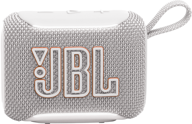 삼성공식파트너 JBL GO5 블루투스 스피커 IP68 방수 방진 최대 7시간재생 AuraCast 전용앱 가성비 야외 휴대용 무선 미니스피커, 화이트, JBLGO5