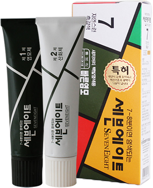 동성제약 세븐에이트 새치 염모제, 7호 흑갈색, 1개