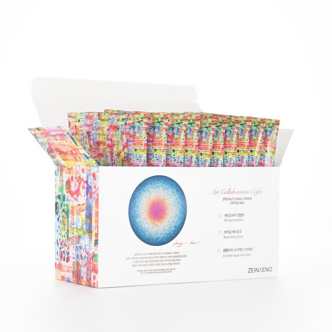 자인제노커피 스페셜티 원두 싱글 오리진 커피 자인제노 커피백 [원산지:에티오피아], 13g, 1세트, 21개입