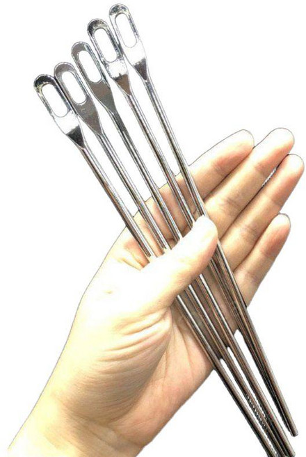 수선 대형바늘 밴딩 큰바늘 뜨개질 세탁소 마대, 22cm