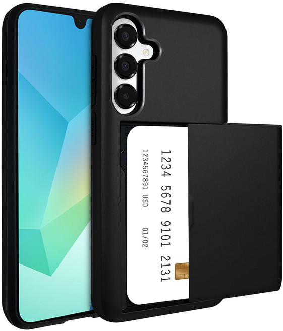 더조은셀러 심플리 슬라이드 카드수납 범퍼 케이스