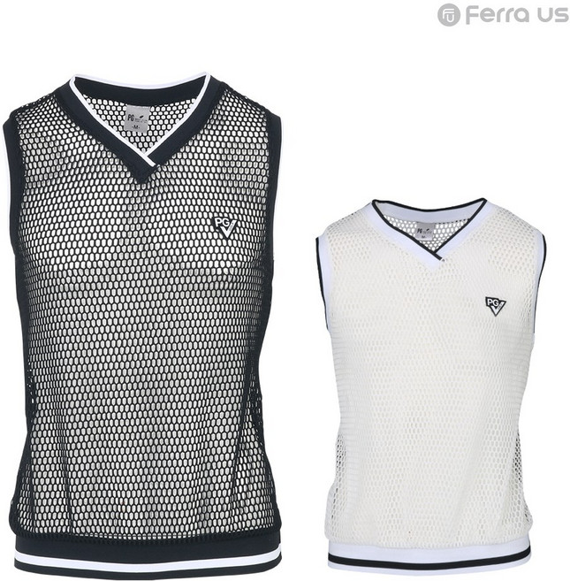 페라어스 남성 골프 브이넥 그물메쉬 조끼 CVJN8002M1