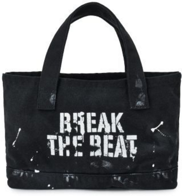 브라운브레스 brownbreath VINTAGE WASHED MINI TOTE BAG - BLACK