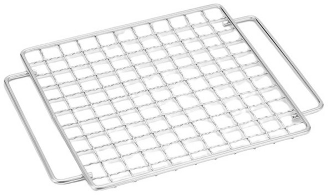 折疊柴火爐 附收納袋, 1個, 折疊柴火爐專用烤網 (小)