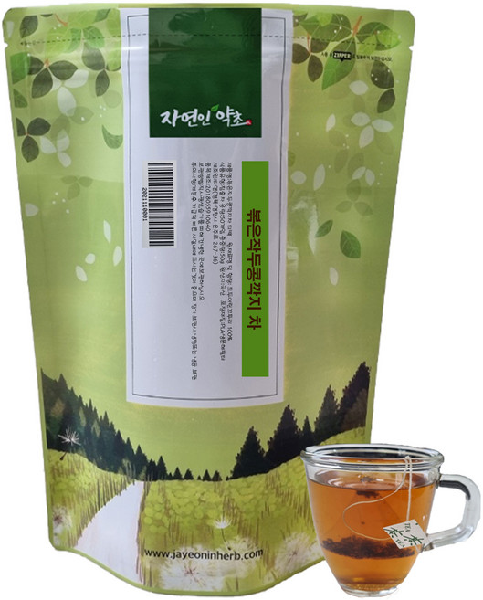 볶은작두콩깍지차 삼각티백, 50개입, 1개, 1g