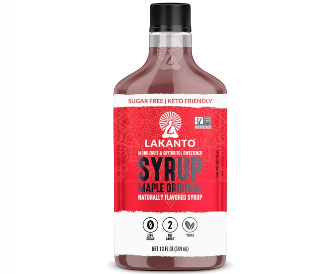 라칸토 슈가프리 메이플 시럽 무설탕 나한과 몽크프루트, 1개, 384ml