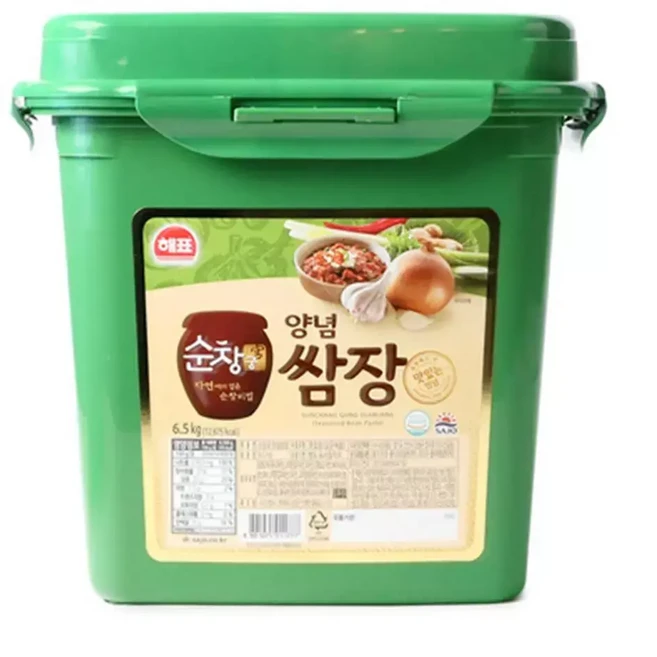 순창궁양념쌈장 6.5kg/사조해표 식자재 업소용 대용량 혼합장 고기용/요리용/야채용쌈장 고깃집 식당용, 6.5kg, 1개, 순창궁