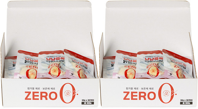 냠냠촉촉 국내산 100% 닭안심 닭가슴살, 60개