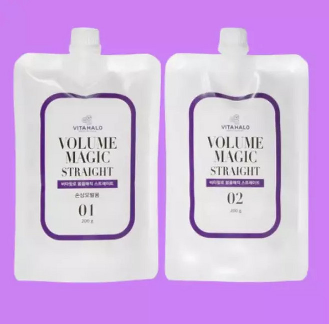 앞머리 셀프 매직 원스텝 스트레이트 모든 모발용 200g, 1개