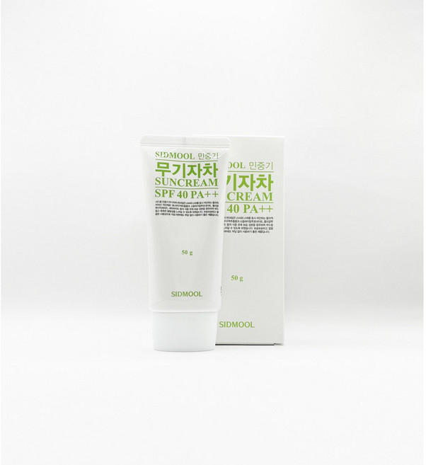 시드물 민중기 무기자차 썬크림 SPF40 PA++, 50g, 1개