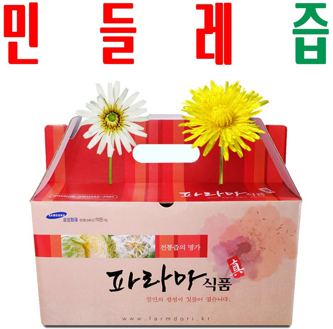 민들레즙/ 민들레진액/ 민들레엑기스/ 파라마식품/ 100ml x60팩, 민들레즙(60팩) x1박스