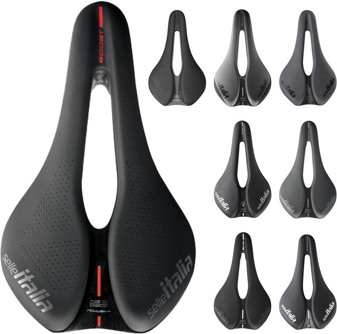 셀레이탈리아 노부스 부스트 에보 로드 MTB 전립선 레이싱 안장 모음, TM 수퍼플로우 (L3), 1개