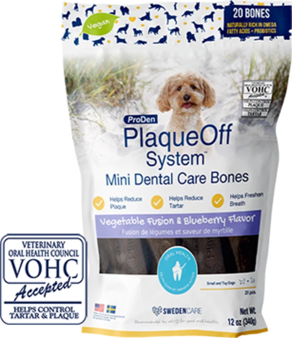 [신기펫케어] 프로덴 플라그오프 덴탈 케어본 미니 혼합야채&블루베리 340g, 1개 - 쿠팡