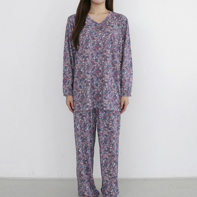 엘라운지 수피아 피치기모 빅사이즈 파자마 상하세트