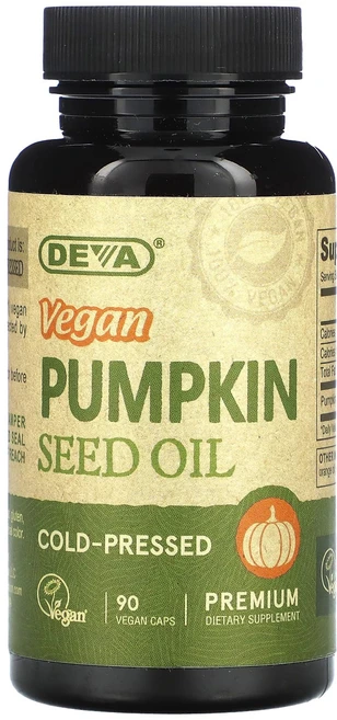 건강챙기세요 Deva 비건 호박씨오일 500mg 베지 캡슐 90정 백살까지오래오래, Deva비건호박씨오일500mg베지캡슐90정, 1개 - 쿠팡