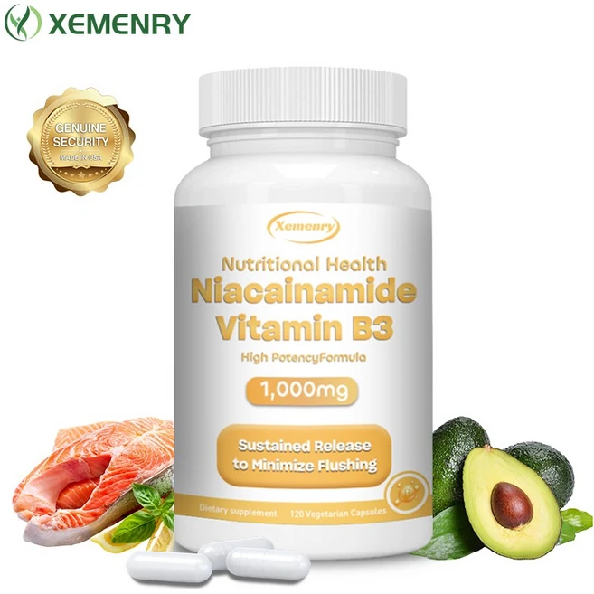 니아신아마이드 비타민B3 1000mg – 노화방지 주름개선 에너지대사, 1개, 120정 - 쿠팡