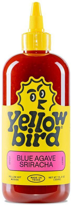 Yellowbird 레이스 클래식 블루 아가베 스리라차 566g 테이블탑 사이즈, 1개