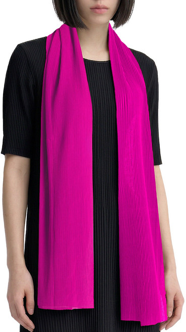 비옵트 여성 플리츠 주름 롱 스카프