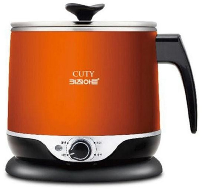 키친아트 멀티쿠커 라면포트 오렌지 1.8 L, KANK-1800