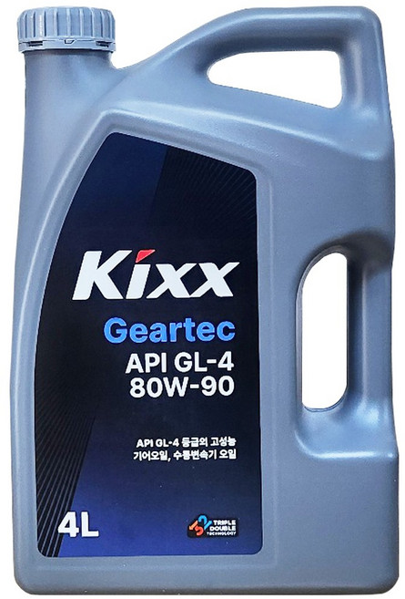 GS칼텍스 Kixx GL-4 자동차 농기계 기어오일, Kixx GL-4 기어오일(4리터), 1개