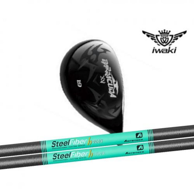 이와키 바라쿠다 XV 유틸 에어로테크 스틸파이버 H, free, 옵션:[로프트 샤프트] 19도 투어90S