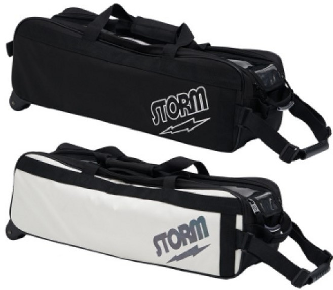 스톰 2026 3볼 토너먼트 볼트 볼링가방, 크림블랙, 1개