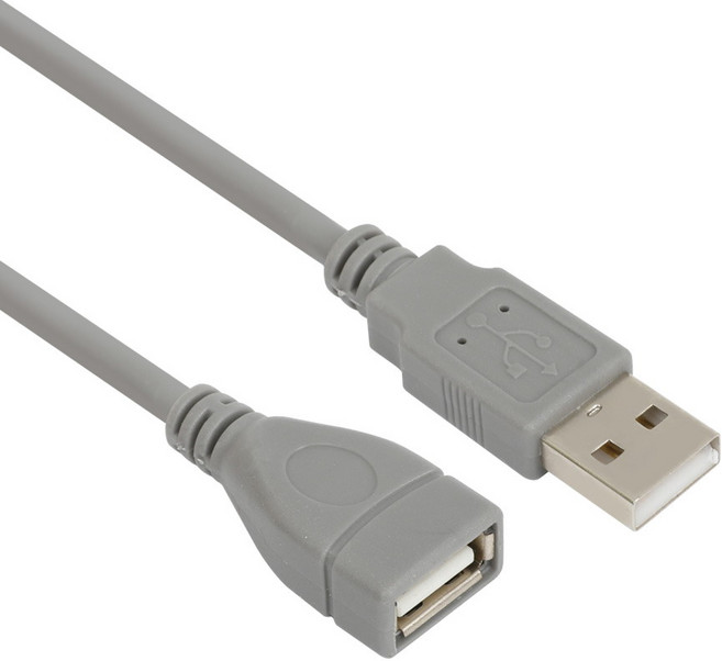 넥시 USB 2.0 AM AF 연장 케이블 3M NX1516, 1개