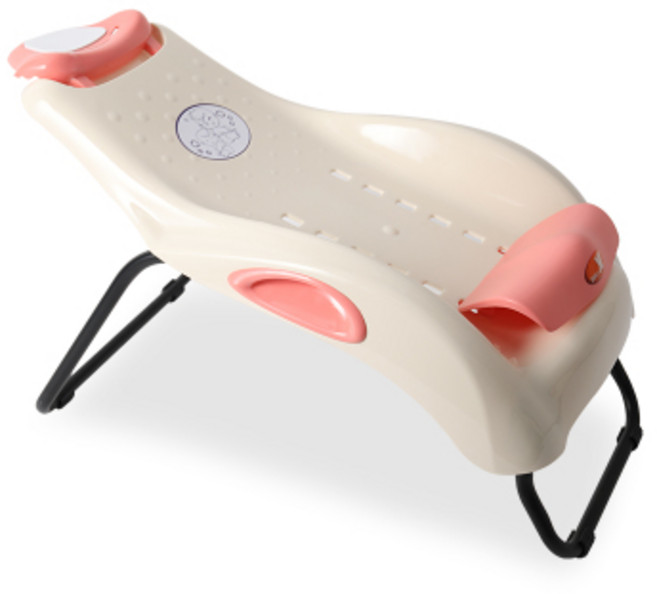 샴푸의자 성인 환자 어르신 머리감기 목욕 용품 휴대, 핑크 성인 임산부 샴푸 의자, 보여진 바와 같이