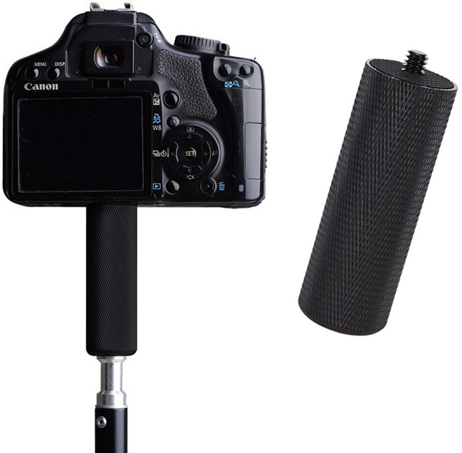 DSLR 카메라 핸들 그립 셀카봉 니콘 소니 알파 미러리스 호환, 1개