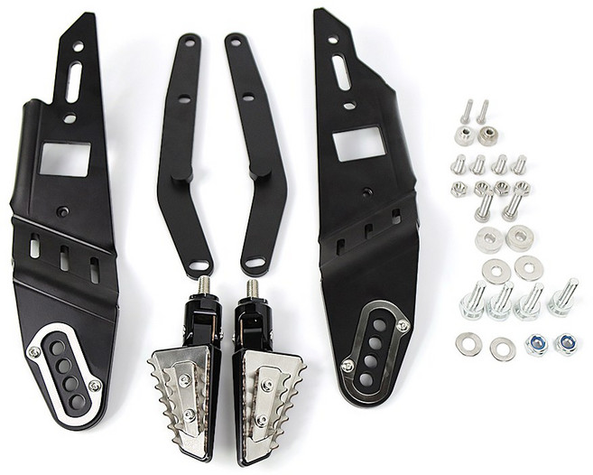 FOR HONDA FORZA750 2017-2026 오토바이 발판 후면 발 페그 페달 승객 받침 브래킷, 1개