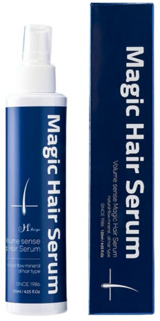 매직헤어세럼 볼륨스프레이 단백질 두피영양 윤기 볼륨 헤어에센스 에이치레시피, 1개, 120ml