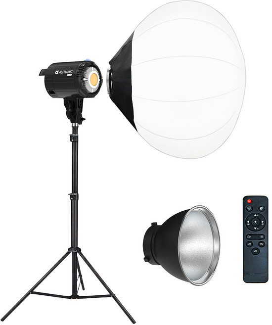알파믹 120W 유튜브 제품 음식 사진촬영 조명 장비 지속광 소프트박스, 1개