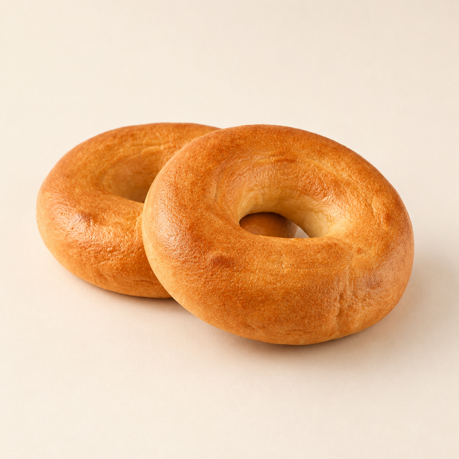 이천쌀 가마솥 쌀 베이글 무화과호두(개별포장), 115g, 3개