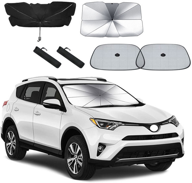 완벽차단 철벽 쿨 썬가드 차량용 햇빛가리개 우산형 차광막 열차단