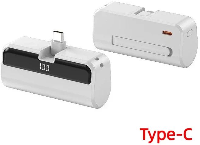 ROMOSS 500000mAh 캡슐형 보조배터리 휴대용 대용량 초고속 충전 호환 삼성 호환용 외장, 02 30000mAh (3만mAh), 01 White Type-c