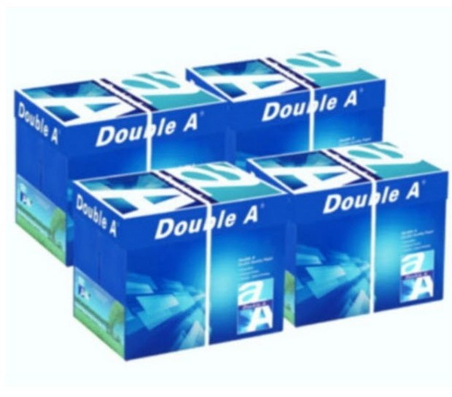 더블에이 복사용지 80G 10000매 고급 퀄리티 복사지 인쇄지 [2500매 4BOX], A4, 10000개