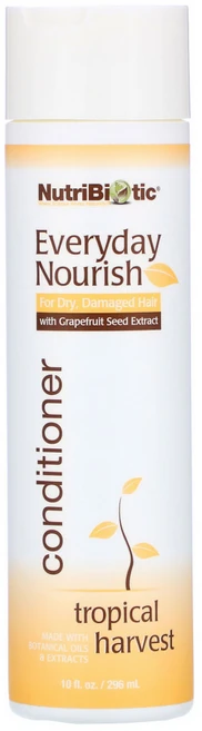 NutriBiotic Everyday Nourish 컨디셔너 Tropical Harvest 10 fl oz (296 ml), 296ml, 1개 - 쿠팡
