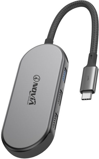 패키지 C타입 PD 100W 유선 멀티 USB3.0 허브, IHC7H