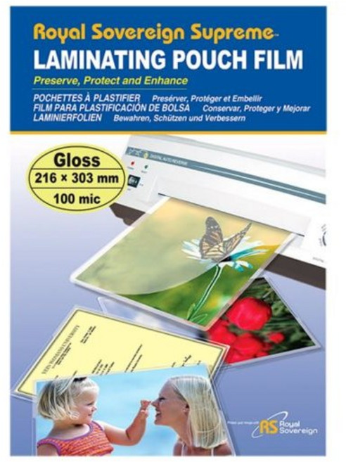 소브린 코팅필름 A4 100micron, 1개