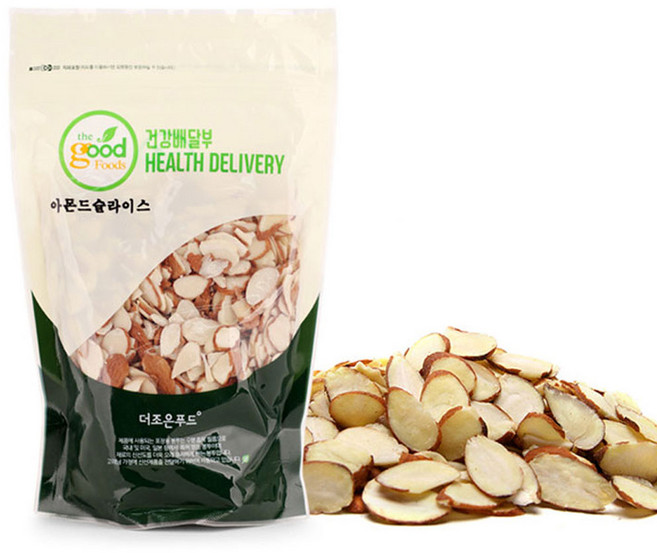 [건강배달부] 아몬드슬라이스 300g (1봉/2봉/3봉), 2개