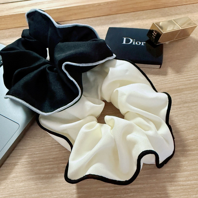 스크런치 곱창 끈 똥머리 머리 넓은 여자헤어 왕곱창 빅곱창 밴드 머리끈 머리이쁘게묶는법 크런치머리끈