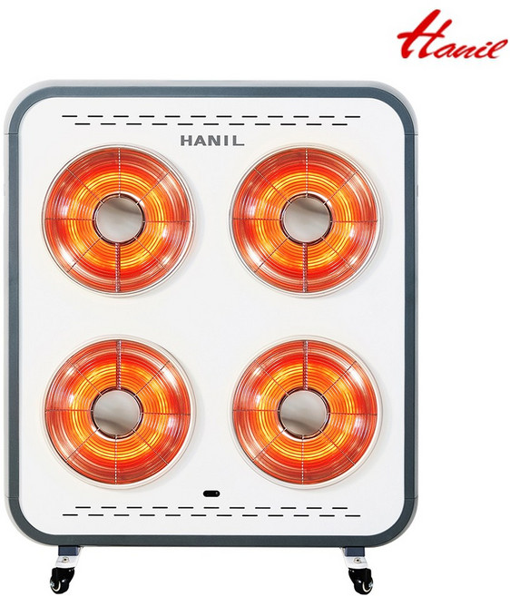 한일 4구 하이라이트 대형 전기 히터 EHH-SW4