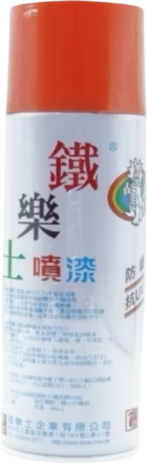 鐵樂士 噴漆 防鏽噴漆, 102 純白, 1個, 400ml