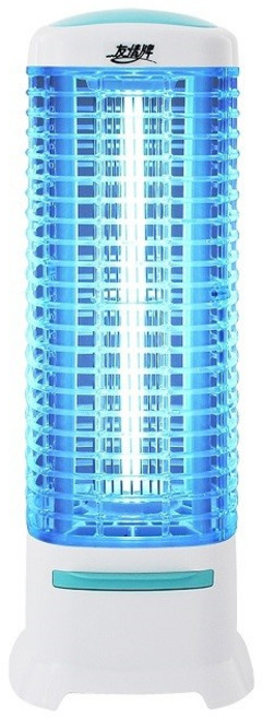 友牌 台灣製造 304不鏽鋼電蚊燈 15W 誘蚊燈管 3200V高壓電擊, VF-1575
