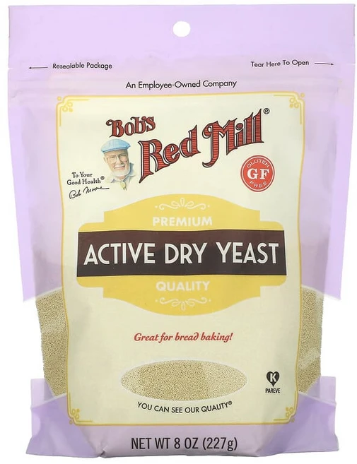 밥스 래드 밀 Bobs Red Mill 활성 건조 효모 글루텐 무함유 227g(8oz) BRM-04501, 227g, 1개 - 쿠팡