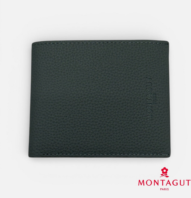 MONTAGUT 夢特嬌 時尚頭層牛皮真皮皮夾